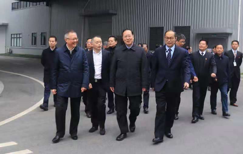 省委副書(shū)記、代省長(zhǎng)毛偉明，市委書(shū)記龔文密等到拓浦精工智能制造(邵陽(yáng))有限公司調(diào)研